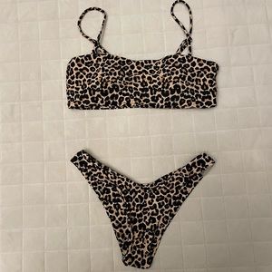 PINK COLADA ANIMAL PRINT BIKINI
